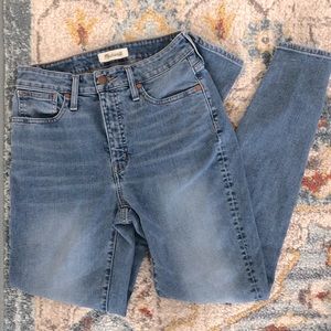 Madewell Curvy High Rise Skinny Tall 26T